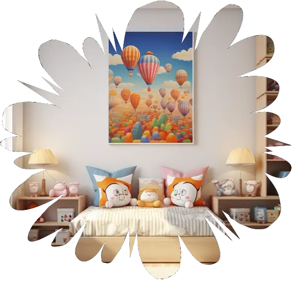 Cuadros para decorar habitaciones infantiles