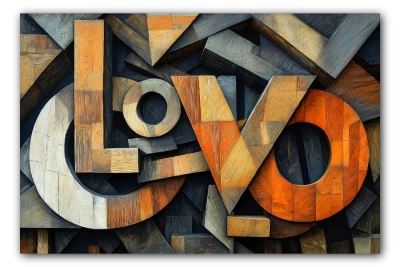 Cuadro Dyslexic Love