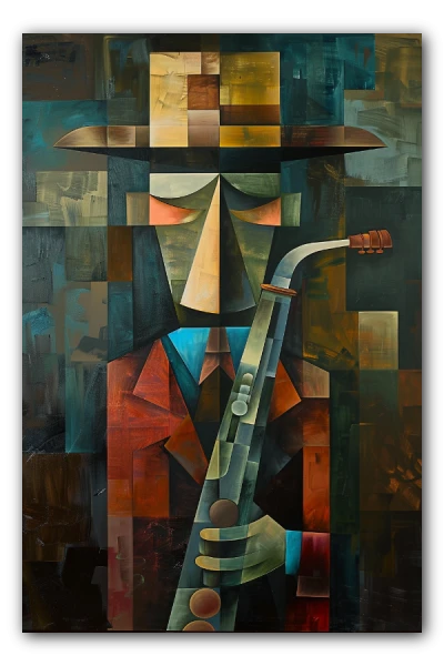 Cuadro Figuras del Jazz