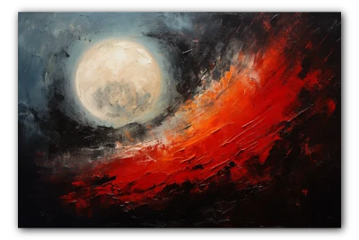 Cuadro Luna de sangre