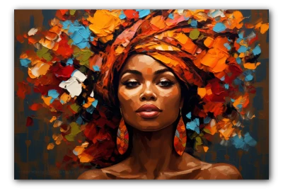 Wall Art Mujer de Mil Colores