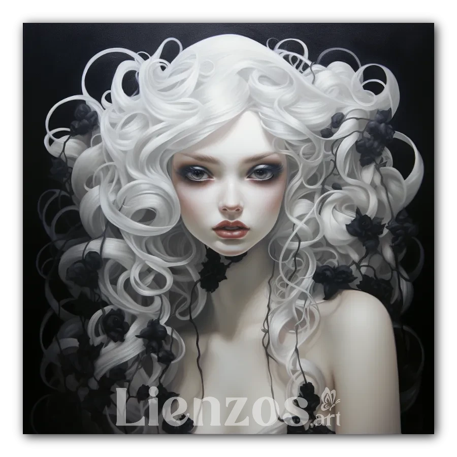 Cuadro titulado: Eleanora Nightshade Cuadro titulado: Eleanora Nightshade