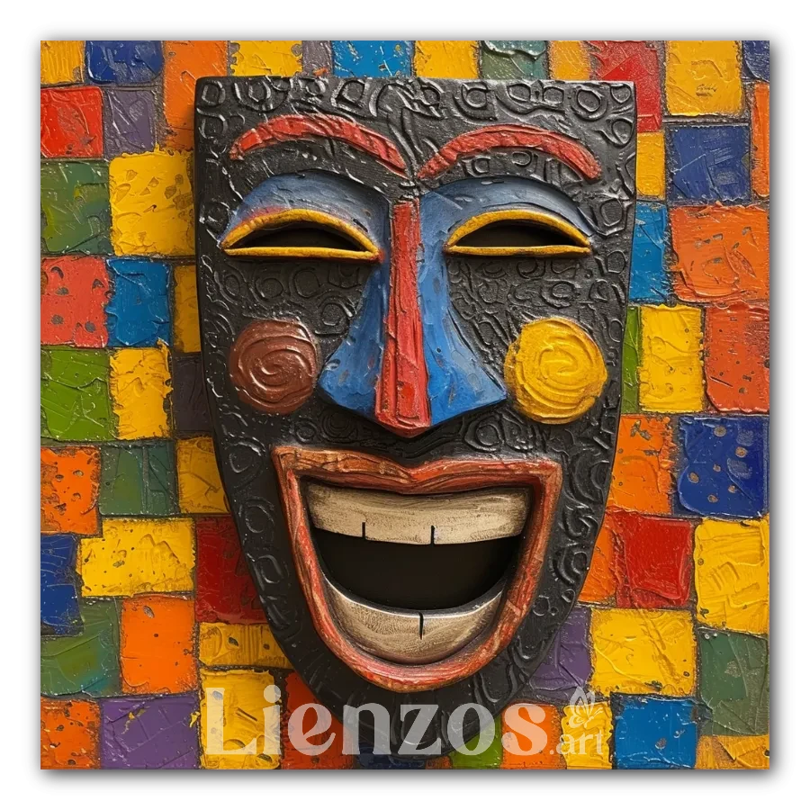 Cuadro titulado: Mosaico de la Alegría